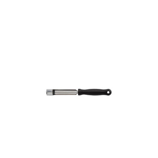 Stainless Steel Apple Corer with Ergonomic Plastic Handle – 20.5×2cm for Professional Garnishing and Food Prep