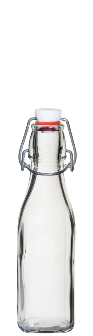 Soda Lime Glass Swing Bottles 0.25/1 Litre for Storage & Beverage Service
