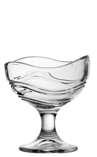 Soda Lime Glass Havana Dessert Glasses 16cl/31cl Pack of 6 for Ice Cream Desserts Café