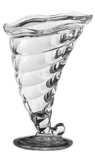 Soda Lime Glass Cabana Dessert Glasses 28cl Pack of 6 for Desserts Sundaes Catering Use