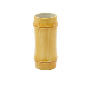 Bamboo Stoneware Tiki Mug 50cl / 17.5oz for Cocktail Service – 16.8×7.7cm (H×Dia), Pack of 4