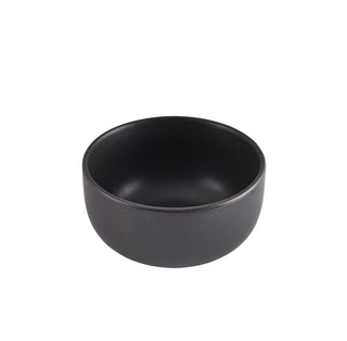 Aged Bronze Stoneware Bowl – Durable Reactive Glaze Professional Tableware 11.5cm/ 12.5cm - Pack of 6