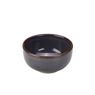 Stoneware Rustic Blue Round Bowl 11.5cm/12.5cm 36cl/50cl Serving Bowls Dining Set of 6