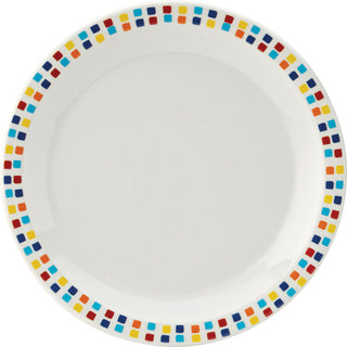 Melamine Plates 16cm Spanish Steps Design Pack of 48 for Catering Buffets Service