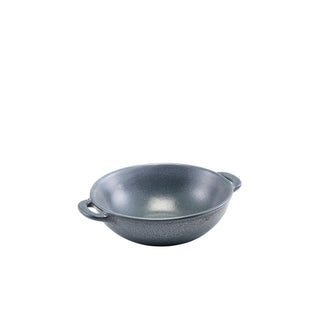 Graphite Stoneware Balti Dish with Reactive Glaze 15cm - Pack of 6