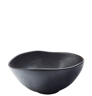Porcelain Nero Salad Bowl 23cm Large Bowl for Salads and Sharing Pack of 6