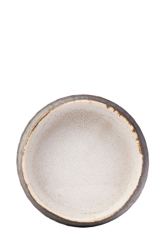 Stoneware Carthago Limestone/Lava Plates 14cm/20cm for Dining Food Displays Pack of 6