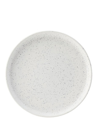 Porcelain Raw White Plates 20cm/25cm Pack of 6 for Side Dish Food Presentation