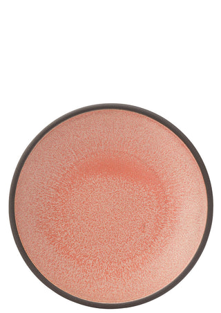 Porcelain Coral Plates 17.5cm 20cm 27cm for Catering Starters Mains and Sharing Pack of 6