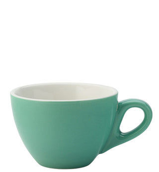 Barista Mighty Porcelain Ceramic Cup 12.25Oz (350ml), Box of 6 Coffee Cups with Handle For Cappuccino, Espresso, Tea