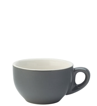 Porcelain Latte Cup 10oz (280ml), Dishwasher Safe Coffee Cup for Cafes, Cappuccino, Espresso, Latte (Box of 6)