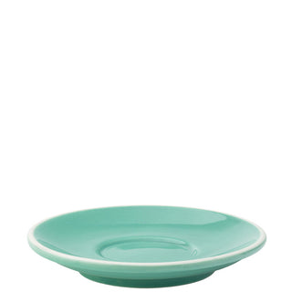 Porcelain Coffee Saucer 15.5cm (6"), Dishwasher Safe Saucers for Cafes, Tea, Coffee (Box of 6)