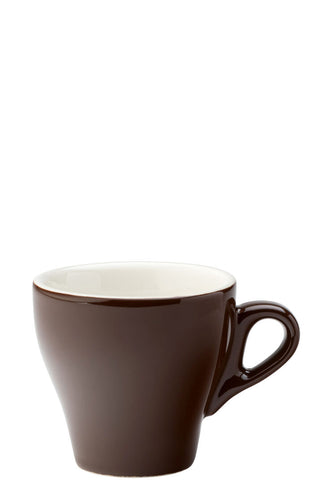 Porcelain Tulip Coffee Cup 6.25oz (180ml), Dishwasher Safe Cup for Cafés and Professional Barista Use (Box of 12)