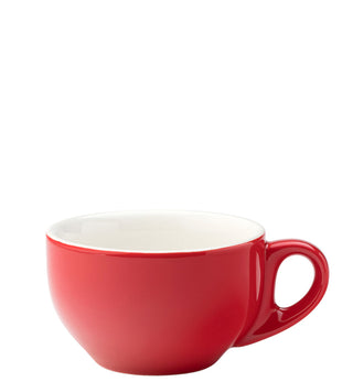 Porcelain Latte Cup 10oz (280ml), Dishwasher Safe Coffee Cup for Cafes, Cappuccino, Espresso, Latte (Box of 6)
