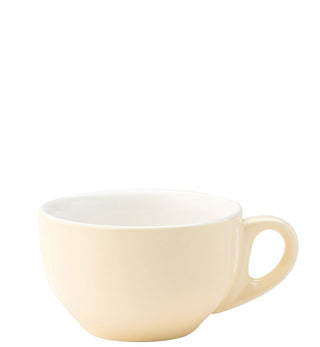 Porcelain Latte Cup 10oz (280ml), Dishwasher Safe Coffee Cup for Cafes, Cappuccino, Espresso, Latte (Box of 6)
