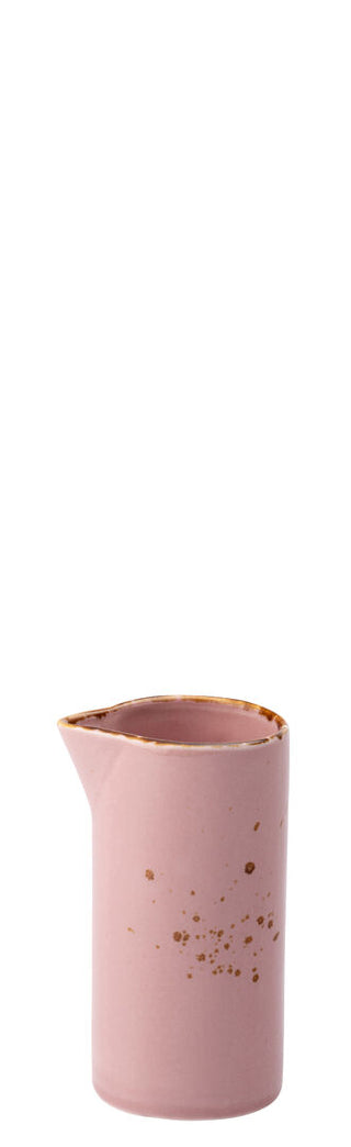 Umbra Peony Pink Ceramic Sauce Pot for Catering & Table Service, Hand-Finished Rim, 10cm (4 Inch), Box of 6