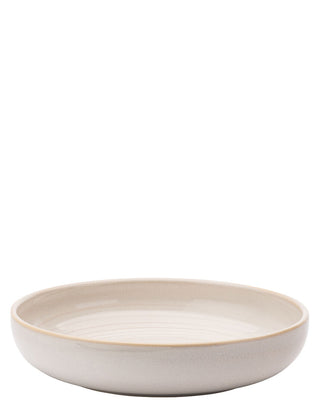 Light Grey Stoneware Coupe Bowls Set, 12cm, 16cm & 22cm Professional Catering Tableware, Box of 6