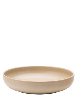 Taupe Stoneware Serving Bowls for Catering & Table Service, Ceramic Bowls 12cm, 16cm & 22cm – Box of 6