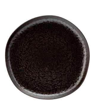 Brown Stoneware Coupe Plates for Catering & Table Service – 22cm or 27cm, Pack of 6