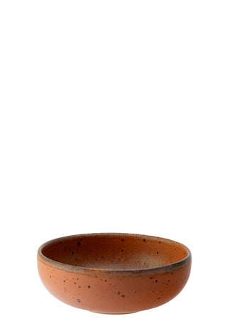 Orange Stoneware Kindling Bowls for Catering & Table Service – 12cm, 16cm, or 22cm, Pack of 6