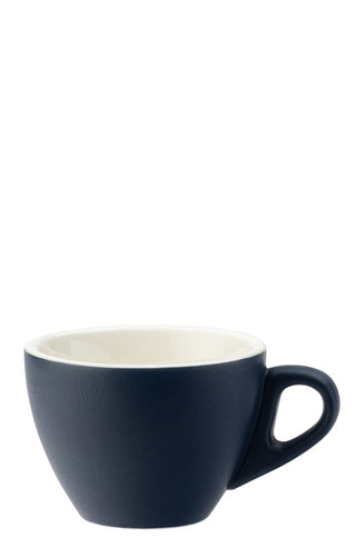Porcelain Ceramic Cups - Barista Matt Collection - Premium Flat White Coffee Cup 5.5oz (160ml) - Box of 12