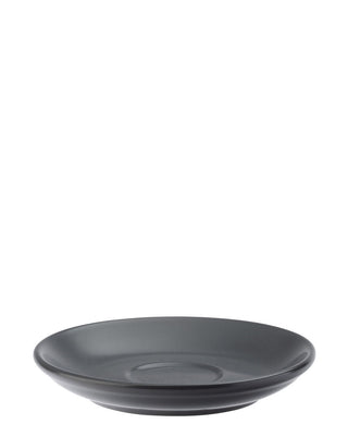 Barista Espresso Matt Saucer 4.75in (12cm), Porcelain Coffee Saucer (Set of 12)