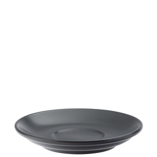 Barista Matt Saucer 6in (15.5cm), Porcelain Coffee Saucer for Cafés, Restaurants - Set of 6