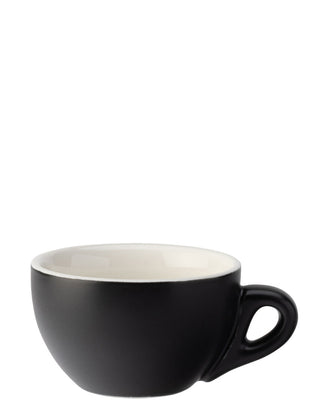 Premium Barista Cappuccino Cups 7oz (200ml) – Ceramic Porcelain Coffee Drinkware (Set of 12)