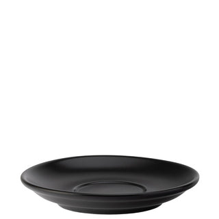 Barista Matt Saucer 6in (15.5cm), Porcelain Coffee Saucer for Cafés, Restaurants - Set of 6