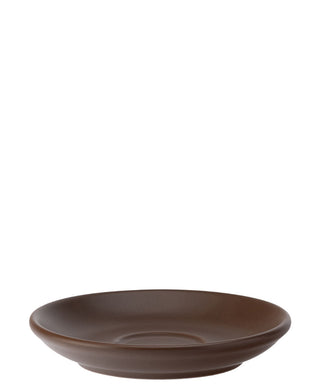 Barista Espresso Matt Saucer 4.75in (12cm), Porcelain Coffee Saucer (Set of 12)