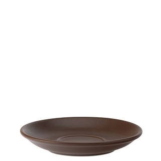 Barista Matt Ceramic Saucer 5.5" (14.5cm), Box of 12 - Porcelain Coffee Saucer for Cafés, Restaurants