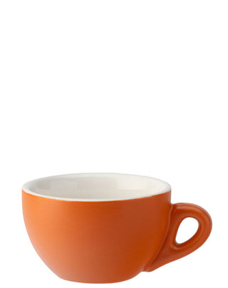 Premium Barista Cappuccino Cups 7oz (200ml) – Ceramic Porcelain Coffee Drinkware (Set of 12)