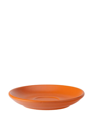 Barista Espresso Matt Saucer 4.75in (12cm), Porcelain Coffee Saucer (Set of 12)