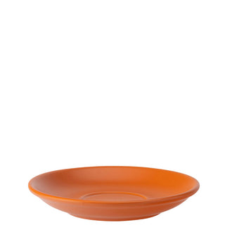 Barista Matt Ceramic Saucer 5.5" (14.5cm), Box of 12 - Porcelain Coffee Saucer for Cafés, Restaurants