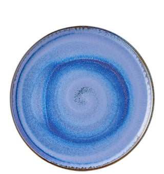 Murra Pacific Blue Porcelain Walled Plate for Catering & Table Presentation (Set of 6) - 17.5cm, 21cm, 27cm, 30cm Round