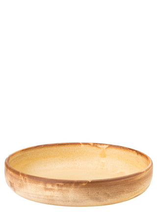 Murra Honey Porcelain Presentation Bowl (Set of 6), Reactive Glaze Ceramic Serving Bowls – 20cm or 24cm