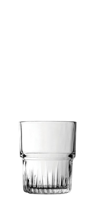 DURALEX STACKING Clear Toughened Glass Stacking Tumbler 200ml (7oz), Dishwasher Safe Catering Glassware - (12 Boxes of 6)