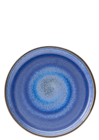 Murra Pacific Blue Porcelain Walled Plate for Catering & Table Presentation (Set of 6) - 17.5cm, 21cm, 27cm, 30cm Round