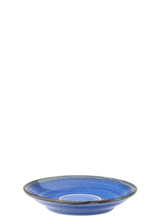 Murra Pacific Ceramic Espresso Saucer, Dishwasher Safe Porcelain Saucers, 4.75" (12cm) - Box of 6