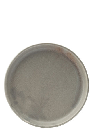 Parade Husk Grey Vitrified Porcelain Walled Plates for Catering & Tableware - 17.5cm, 21cm, 27cm & 30cm - Pack Of 6