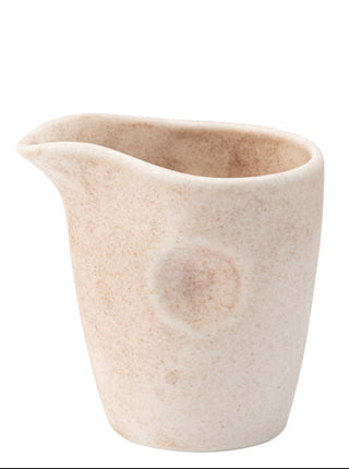 Parade Marshmallow Porcelain Sauce Jug 4.5oz (130ml) Ceramic Gravy Boat & Dressing Jug - Pack of 6