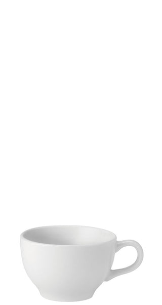 Pure White Cappuccino Cups 12oz (34cl) Porcelain Tea & Coffee Cups – Pack of 36 | Commercial Café & Restaurant Tableware