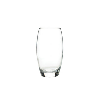 Clear Glass Hiball Tumblers 51cl – Durable Beaded-Rim Drinking Glasses for Bars & Restaurants (Pack of 6)