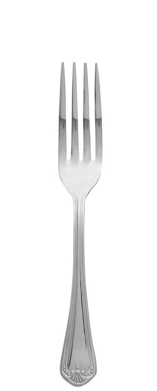 Stainless Steel Table Fork, Jesmond Parish Style Cutlery, Dishwasher Safe, Classic Dining Design - Pack of 12/ 300
