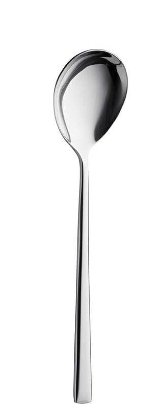 Soup Spoon, Signature Slim Handle Stainless Steel Cutlery, Durable Construction, Dinner Spoons - Set of 12/ 300