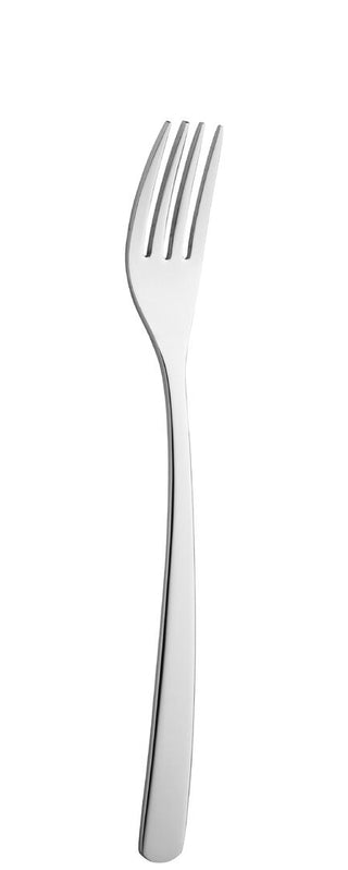 Table Fork, Axis Signature Collection Polished Stainless Steel Dinner Forks, Restaurant Dining Use - Set of 12