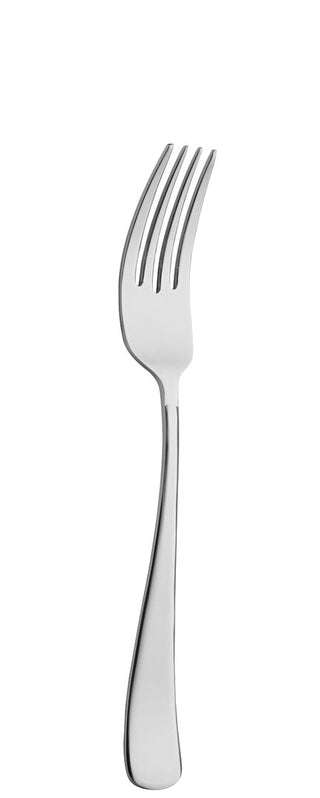 Mistral Collection Contemporary Table Fork, Polished Stainless Steel Finish, Professional Cutlery Forks - Set of 12