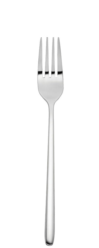 Dining Table Fork, Radius Collection, Polished Stainless Steel Finish Cutlery Dinner Forks - Set of 12/ 300