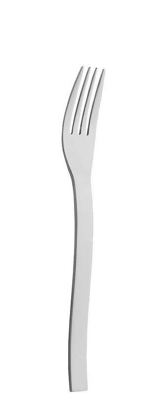 Dessert Fork Set of 12, Alinea Collection Stainless Steel Table Forks, Mirror Polished Finish Cutlery, Dishwasher Safe