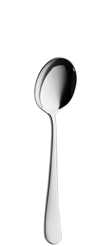 Soup Spoons Set of 12, Arcade Collection Stainless Steel Dining Spoons, Mirror Polished Classic Design Cutlery